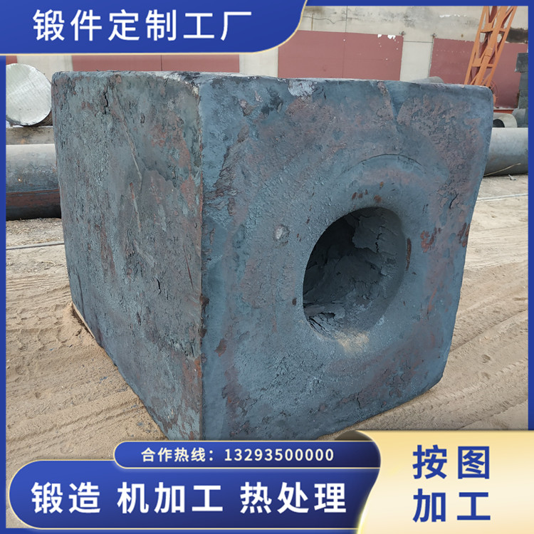 鍛造井控設備泥漿泵殼體鍛件毛坯