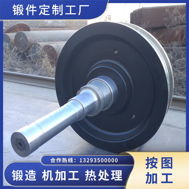 大型車(chē)輪組鍛件